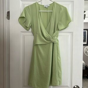 Gilli lime green extra small dress